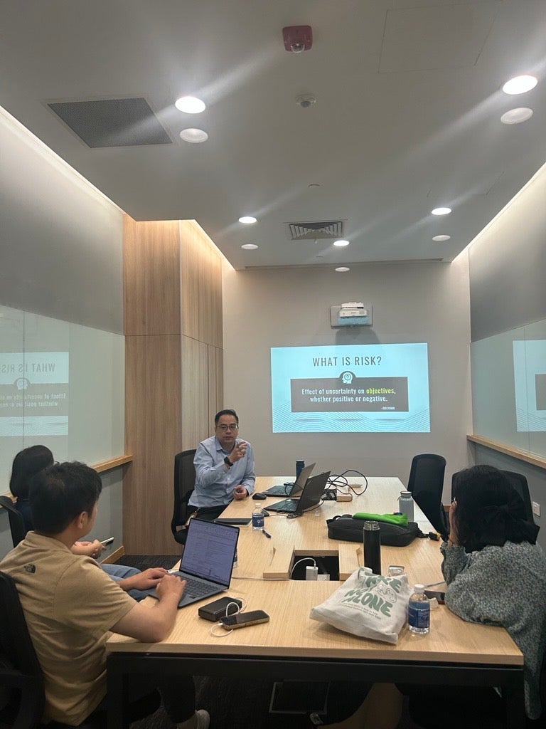 Attachment with NUS Office of Risk Management and Compliance.