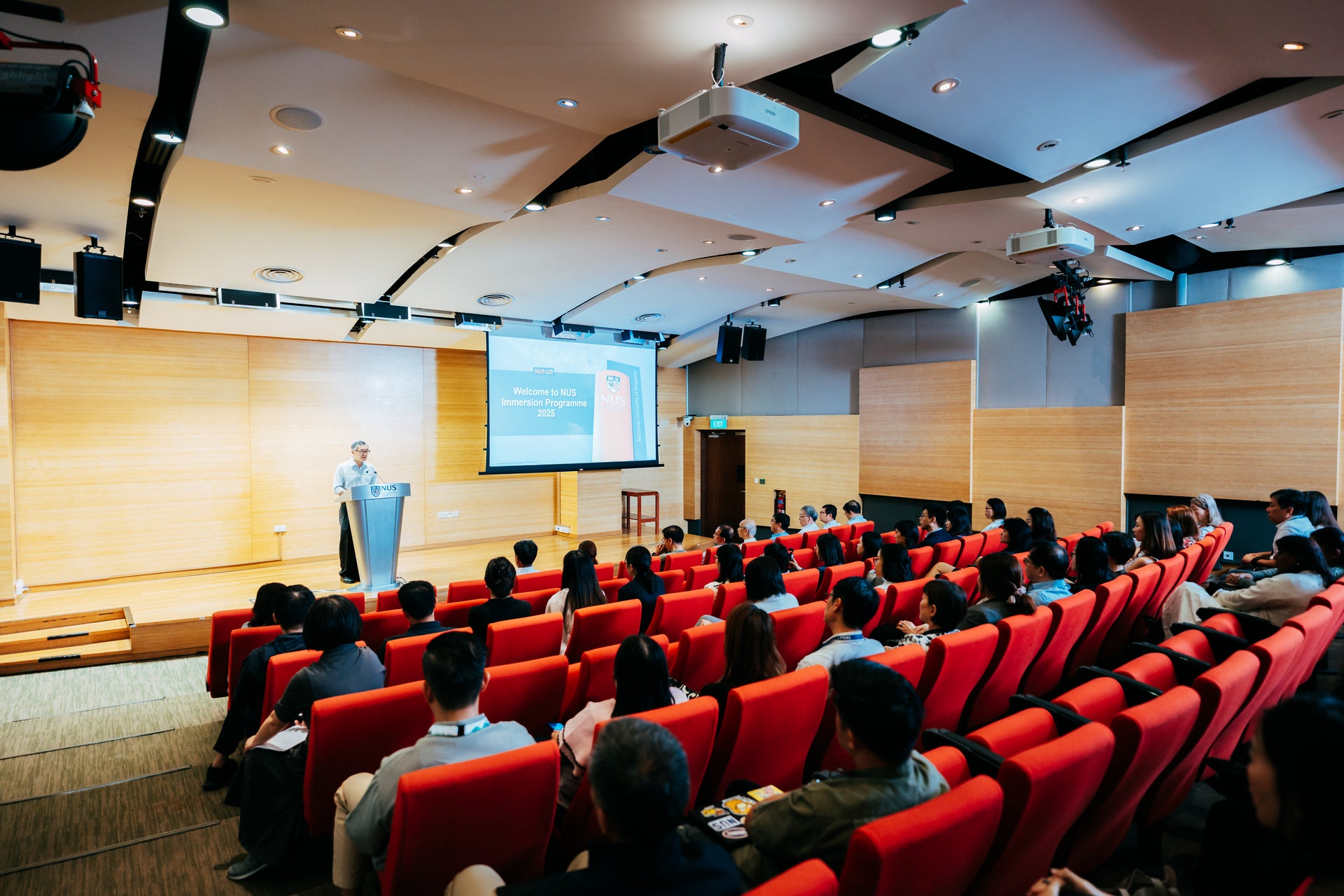 Welcome address by Prof Tan Eng Chye, NUS President and Chairman of NUSRI China Management Committee